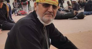 حضور نماینده مردم شهید پرور خمینی شهر سید محمد جواد ابطحی در مراسم پیاده روی اربعین سید الشهدا